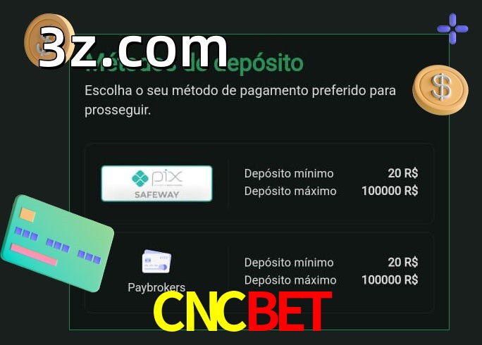 O cassino CNCBETbet oferece uma grande variedade de métodos de pagamento